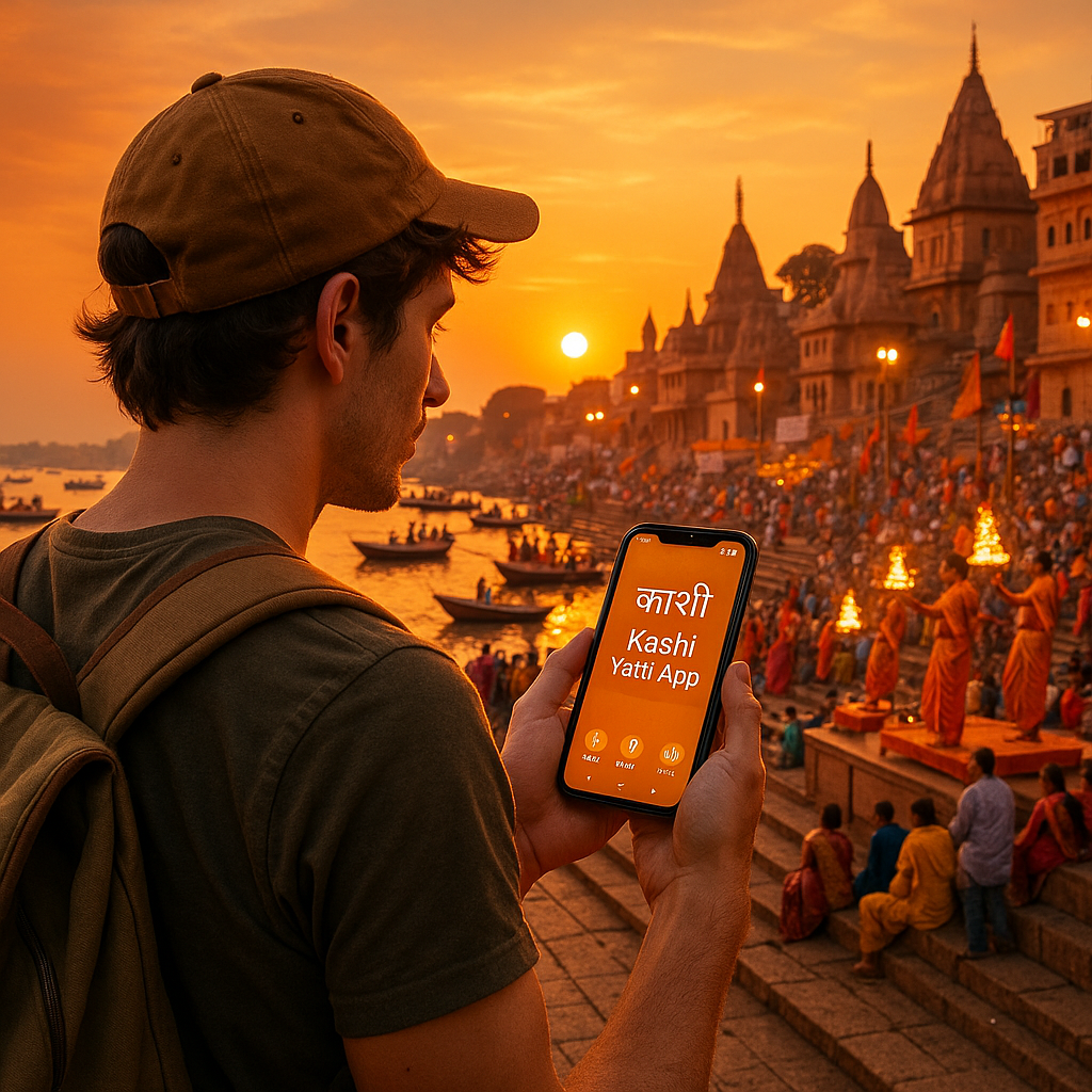 Unlock Varanasi Secrets with Kashi Yatri App