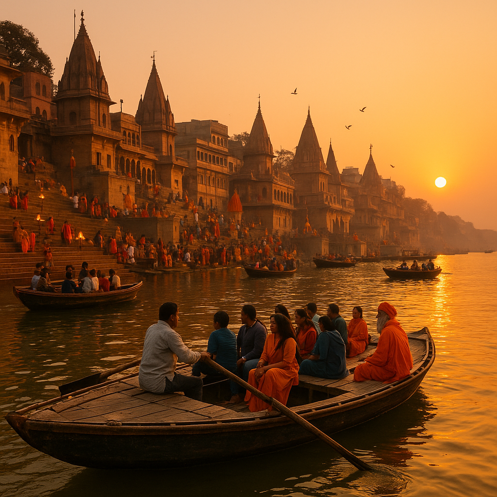 Sunrise Magic: Early Boat Booking at Dashashwamedh Ghat